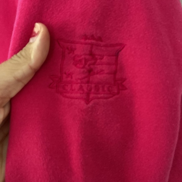 VTG GAP bright pink turtleneck tunic sweatshirt - Picture 2 of 5